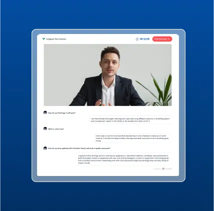 Conduct Live Interview using AI Agent